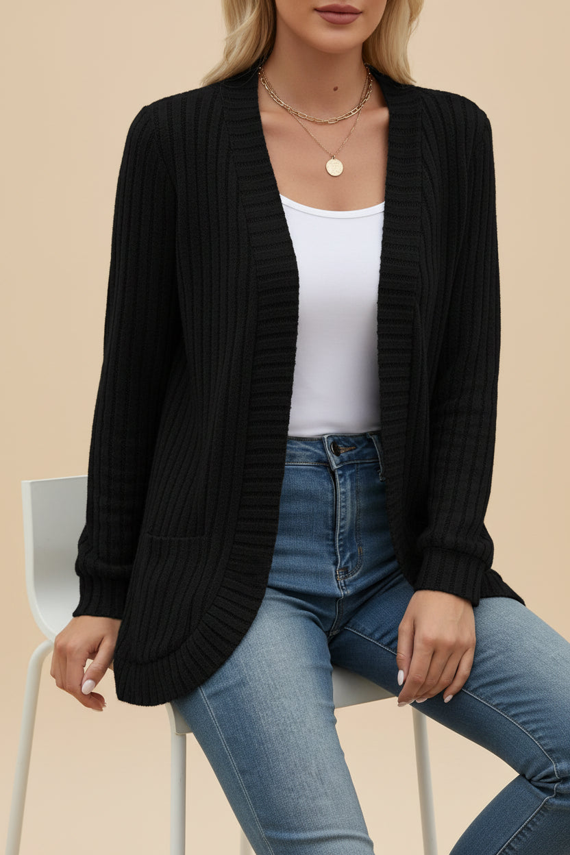 Flowy Button Midi Dress – Elovyn